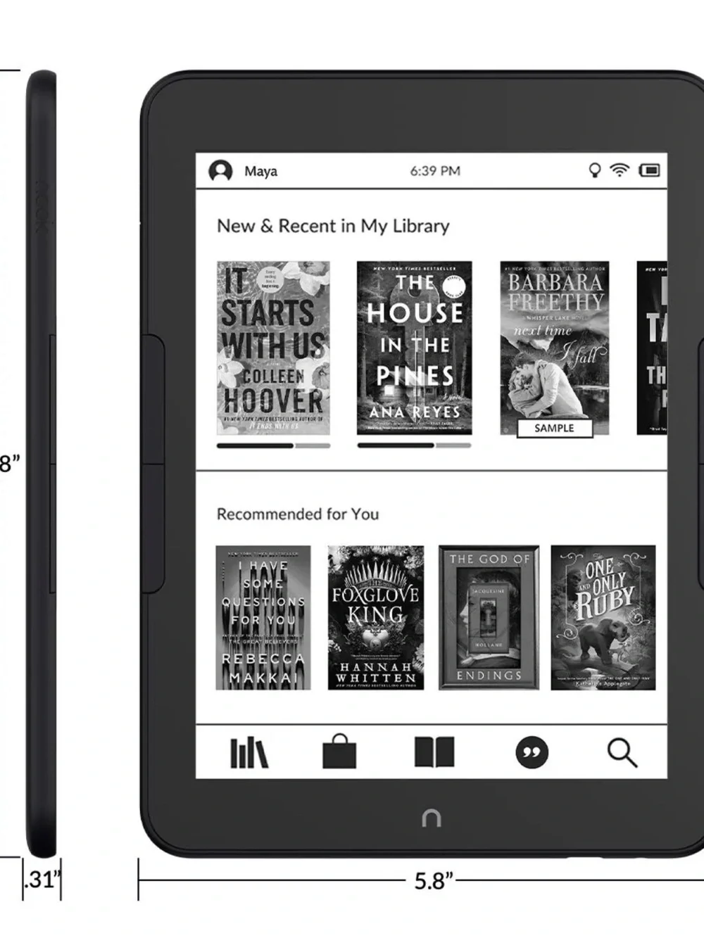 Barnes & Noble compact barnes